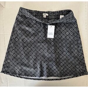 Croft and Barrow Women's black skort X small RN#73277